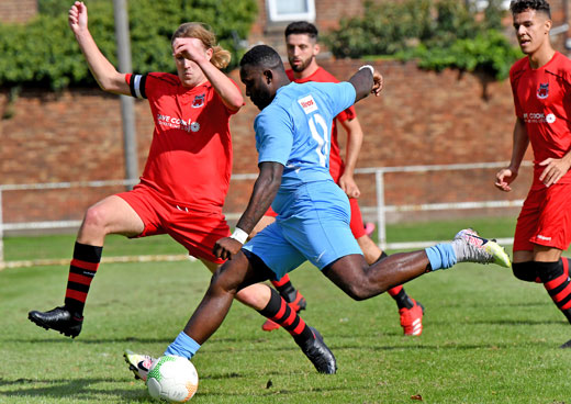 Danico Johnson - Pinchbeck United 0-6 Rugby Town - UCL Premier Division - September 2020