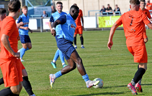 Danico Johnson - Rugby Town 1-1 Bilston Town - FA Vase 1st Qualifying Round - September 2020