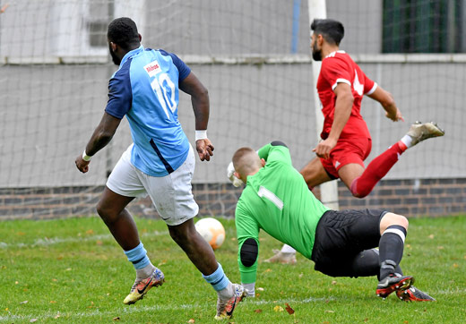 Danico Johnson- GNG Oadby Town 0-2 Rugby Town - UCL Premier Division - October 2020