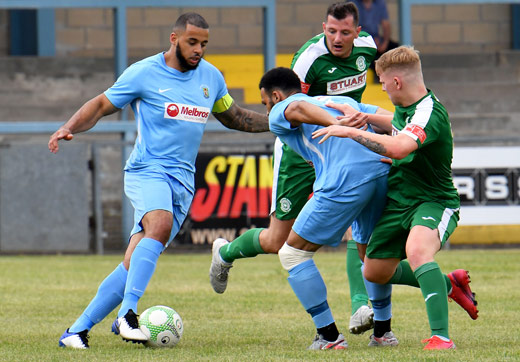 Loyiso Recci - Rugby Town 1-2 Bedworth United - July 2021
