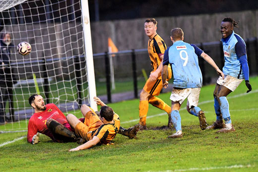 David Kolodynski - Stourport Swifts 2-2 Rugby Town (Rugby win 5-4 on pens) - FA Vase Third Round - December 2021