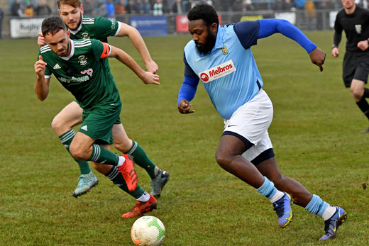 Danico Johnson - Rugby Town 5-1 Lakenheath - FA Vase Fourth Round - January 2022