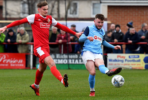 James Hancocks - North Shields x Rugby Town - FA Vase Fifth Round - February 2022