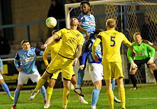 Jamal Clarke - Rugby Town 0-2 Harborough Town - March 2022