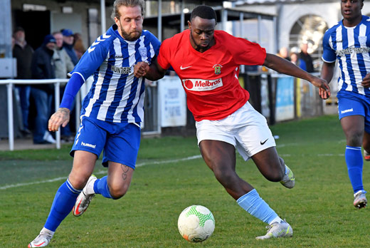 Madundo Semahimbo - Eynesbury Rovers 3-1 Rugby Town - March 2022