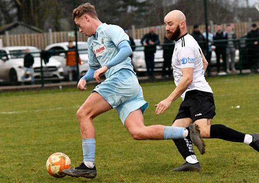 Caine Elliott - Bugbrooke St Michaels 2-6 Rugby Town - February 2023