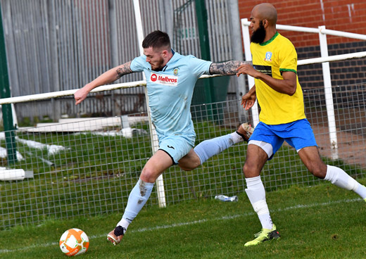 Luke English - GNG Oadby Town 4-4 Rugby Town - March 2023