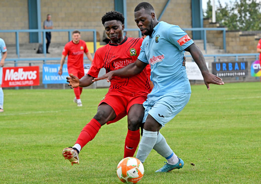 Rico Taylor - Rugby Town 0-2 Barwell - FA Cup First Round Qualifying - September 2023