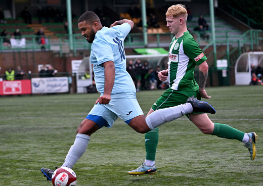 Jordan Wilson - Bedworth United 0-3 Rugby Town - NPL Midlands Division - November 2023