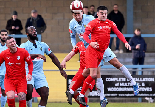 Josh Thomas - Rugby Town 0-2 Coleshill Town - NPL Midlands Division - February 2024