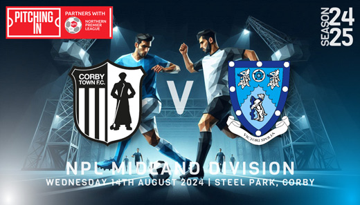 X - Corby Town x Rugby Town - NPL Midlands - August 2024