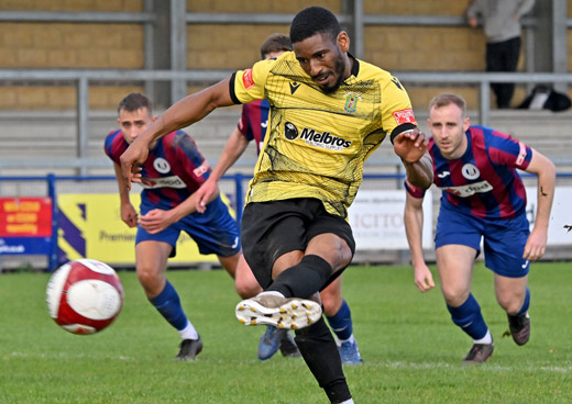 Trey Charles - Hinckley Leicester Road 5-1 Rugby Town - NPL Midlands - October 2024