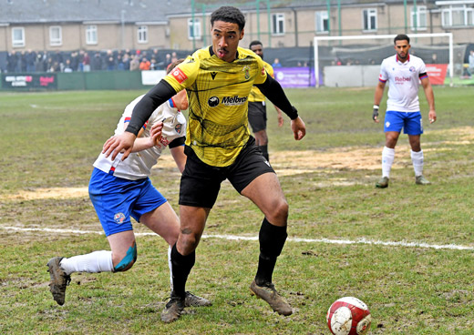 Tyreace Brown - AFC Rushden and Diamonds 1-0 Rugby Town - NPL Midlands - February 2025