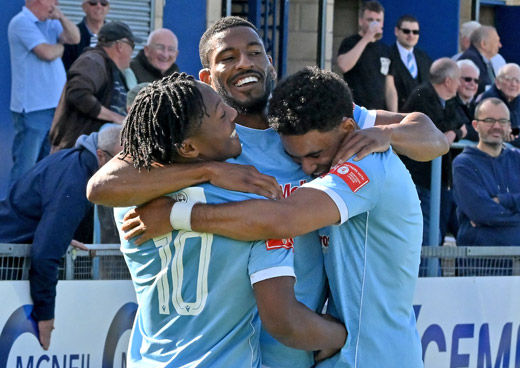 Trey Charles - Rugby Town 2-2 Hednesford Town - FA Cup Second Round Qualifying - September 2024