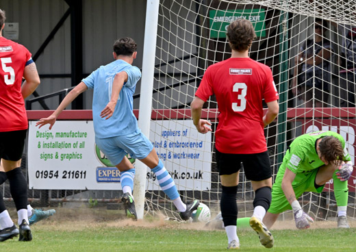X - Histon 0-3 Rugby Town - United Counties League Premier Division South - July 2026