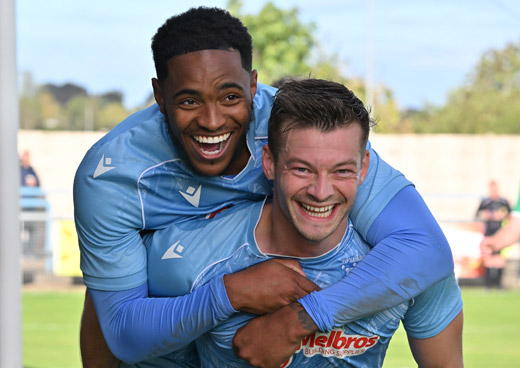 Zidan Sutherland & Sam Tye - Rugby Town 6-0 Tuffley Rovers - FA Vase - October 2026