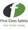 First Class Safety - sponsors of Rugby Town FC